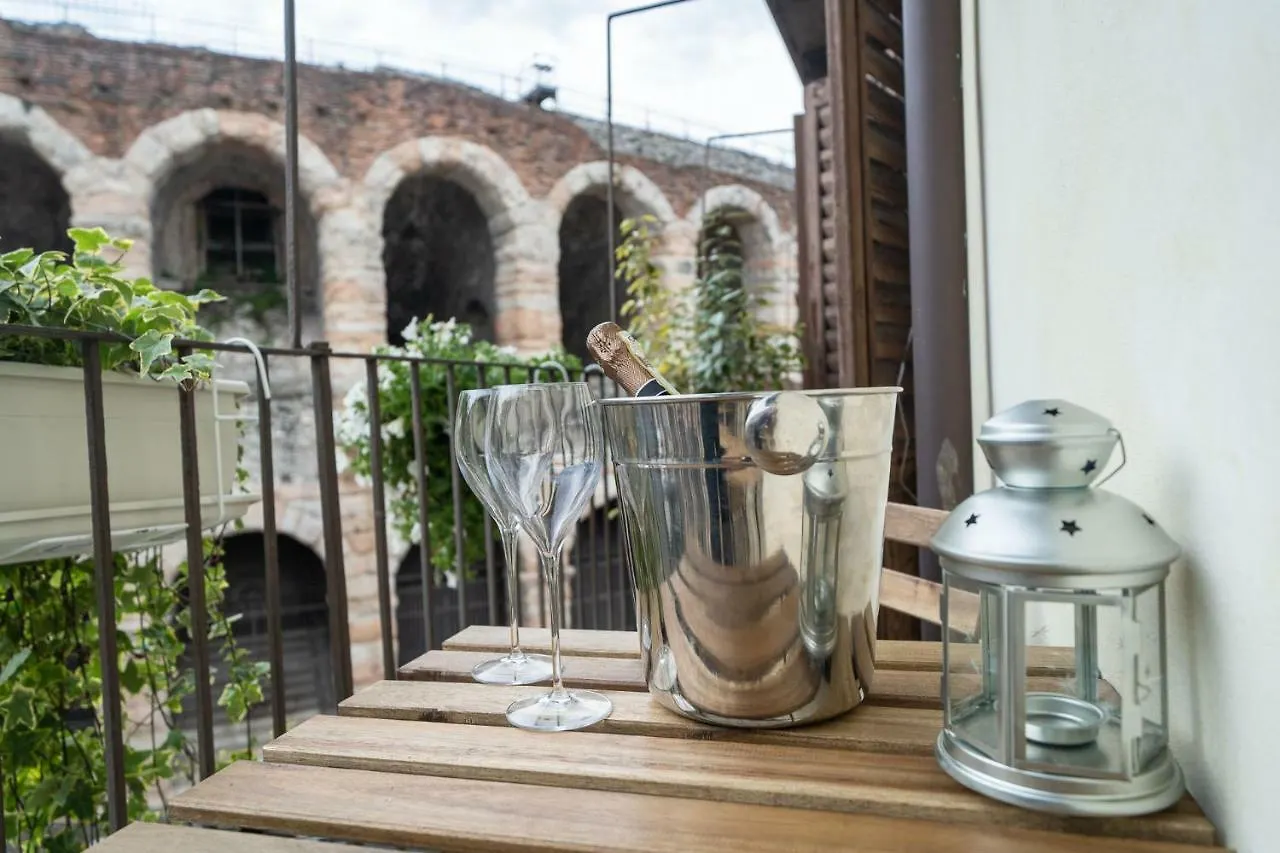 Apartment Ferienwohnung Arena Balcony Verona Italien
